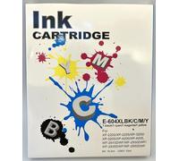 Dust-Air 604XL Ink Set Multi-Box Compatible Inks Replacement Inks Black Cyan Magenta Yellow 604 XL