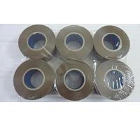 Dust-Air E-Tape 6 x Rolls 48mm x 150m Extra Long Brown Buff Parcel Sealing Packing Tape E-Tape Brown Buff