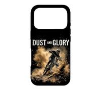 DUST AND GLORY Mountain Biker in Action Case for iPhone 17 Pro
