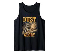 DUST and Glory Mountain Biking Adventure Tank Top