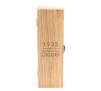 Dust and Things Engraved Wine Box - Year of the Legend Design | Birthday Gifts for Men Him | Milestone Birthday Keepsake | Wine Gift For Dad Grandad Brother Friends (1935)