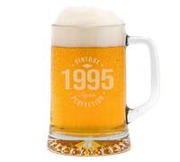 Dust and Things Vintage Aged to Perfection Engraved Beer Tankard | 30th Milestone Birthday Gifts for Dad Grandpa Brother | Beer Drinking Gifts for Men Him | Keepsake Beer Glass for Friends (1995)