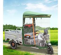 Dust And Water Proof Cover For Tricycle, Heavy Duty Electric Trike Covers, All Season, For With Wind, Sun, UV And Dust Protection, Trike Compatible(Green,80cm/31.5in)
