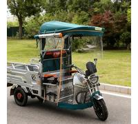 Dust And Water Proof Cover For Tricycle, Heavy Duty Electric Trike Covers, All Season, For With Wind, Sun, UV And Dust Protection, Trike Compatible(Blue,95cm/37.4in)