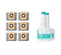 Dust Bag and Floor Cleaning Solution for eufy Robot Vacuum Omni X10