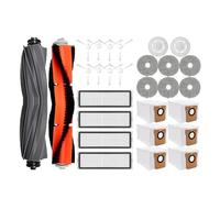Dust Bag. Compatible For Dreame L10S Ultra Robot X10+, Compatible For Dreame S10 Pro Vacuum Cleaner, Parts Dirty Bag Main Brush Rag Mop Accessories, Robot Vacuum Cleaner Maintenance Kit (Color : 28pc