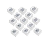 Dust Bag, Compatible For Roborock S8+ / S8 Pro Ultra / S7 MaxV Ultra / S7 Pro Ultra / Q7+ / Q7 Max+ / Q5+, Robot Vacuum Cleaner parts (Color : Dust bag 12 pcs)
