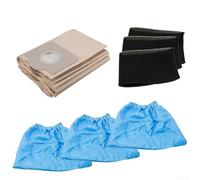 Dust Bag Filter Set for Einhell Wet and Dry Vacuum Cleaner, Compatible With TC-VC 1820, TC-VC 1820 SA, TC-VC 1815 Models, Wet and Dry Vacuum Cleaner Accessories