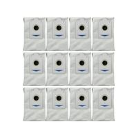 Dust Bags，Compatible for Ecovacs，Compatible for Debot，Omni/X2 /X2Pro/t30s Pro/X5 Vacuums Bag Accessories Garbage Bag Replaceable Spare Parts(12PCS)