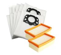 Dust Bags Filter，Compatible for Karcher，MV4 MV5 MV6 WD4 WD5 WD6 Vacuum Cleaner Replacement Garbage Bag Accessories Spare Parts(12pcs 1set)