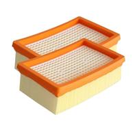 Dust Bags Filter，Compatible for Karcher，MV4 MV5 MV6 WD4 WD5 WD6 Vacuum Cleaner Replacement Garbage Bag Accessories Spare Parts(Filter-2pcs)