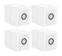 Dust Bags for bObsweep Dustin & Orb-i Self-Emptying Robot Vacuum - 3.5L Advanced Filtration Vacuum Bag - 4 Pack