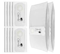 Dust Bags for Festool 204308 CT MINI/CT MINI I/CT MIDI/CT MIDI I/CTC MINI/MIDI/CT 15 from 2019 onwards,Large Capacity Disposable Replacement Bags (10 Pack)