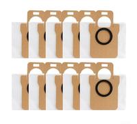 Dust Bags for JONR For P20 PRO Vacuum Replacement Parts, Non Woven Fabric, Large 3L 3 5L Capacity, Sturdy and Reliable for Robot Vacuum Cleaners, 4 or 10 Pack (10 PACK)