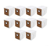 Dust Bags for Karcher RCV 5 Plus Robot Vacuum Cleaner with Large Capacity and 5 Filtration Layers, Compatible Replacement Consumables 4/10 Pack (10 PACK)