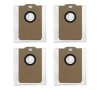 Dust Bags for MONSGA MR1 Robot Vacuum Cleaner Replacement Parts High Capacity Non-Woven Fabric Filter Bags Disposable Collection Pouches Easy Install(4 Pack)