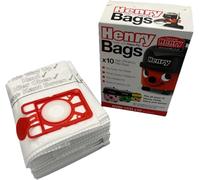 Dust Bags For NUMATIC COMACT NUVAC VNP180-11 Henry Genuine Pack Of 10 604015