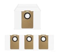 Dust Bags for Redroad R11 Robot Vacuum Cleaner 3.3L Large Capacity Non Woven Type Designed for Reliable Debris Containment and Filtration Stability (4 PACK)