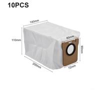 Dust Bags For Robot Vacuum X10 X20 M30 Series, 3.5L Large Capacity Non-woven Fabric Replacement Collection Bags For Multiple Models Reliable Cleaning(10 PACK)