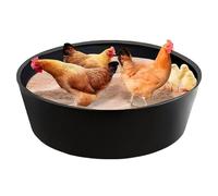 Dust Bath for Chickens - Container for Cleaning the Chicken Coop, 64 cm Bottomless Adjustable Box for Poultry and Ducks for Cleaning in the Bath Pool on the Farm for Healthy Hens and Roosters for