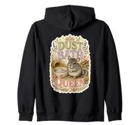 Dust Bath Queen Chinchilla Owner Zip Hoodie
