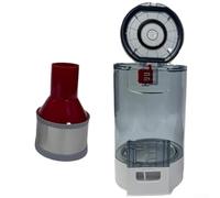 Dust Bin Cup with For Cyclone Accessory for Roborock O10 Onyx S7 Plus S7 MAXV Plus, Compact and Transparent Design for Convenient Vacuum Use