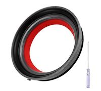 Dust Bin Top Fixed Sealing Ring, Vacuum Cleaner Dust Bucket/Dirt Cup Replacement Parts, Vacuum Cleaner Repair Accessories Suitable for Dyson V11 V15 with Screwdriver