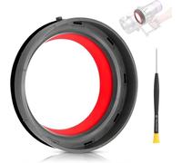 Dust Bin Top Fixed Sealing Ring with Screwdriver for Dyson V11, V15, SV14, SV15, SV22 Vacuum Cleaners Canister Seal Ring Replacement Dust Bucket Attachments Repair Accessories
