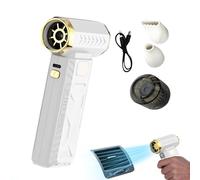 Dust Blower - 3-Level Turbine Cordless Cleaner, USB Rechargeable Turbine Brushless Motor Electric Duster | For Computer, PC, Car, Detailing, Patio, Water, Snow