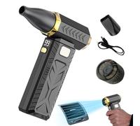 Dust Blower - 3-Level Turbine Cordless Cleaner, USB Rechargeable Turbine Brushless Motor Electric Duster | For Computer, PC, Car, Detailing, Patio, Water, Snow