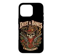 Dust & Bones Vintage Western Horror Cowboy Skull Adventure Case for iPhone 16 Pro
