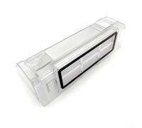 Dust Box Replacement for D10 Plus Robot Vacuum Cleaner - -Piece Compatible Dustbin with Smooth Interior, Anti-Clogging Inlet, and -Click Emptying Design