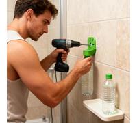 Dust Catcher for Drill - 3D Printed Multipurpose Non-Debris Utility Accessory - Hole Saw Wall Drilling Dust Catcher | for Crafts Electronics Repair Wall Ceiling