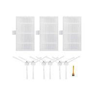 Dust Collection Bag, HEPA Filter, Side Brush, Mop Cloth, Compatible For Lydsto W2, Robot Vacuum Cleaner parts (Color : Set 2)