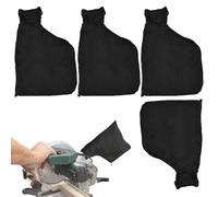 Dust Collector Bag - Lid Connector Attachment 1.7 2 Inch For Machine Cutting Polisher | Replacement Black Adjustable Workshop Tool Culvert Grinder Nail Saw