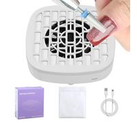 Dust Collector - Dust Extractor Nails | Nail Dustt Collector | Low Noise Nail Fan Collectors | Powerful Suction Cleaner Manicure Tools for Beginner Home Salon Studio Gel Polish Pedicure Acrylic Polish