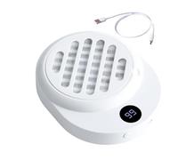 Dust Collector for Nails,6000RPM Suction Extractor for Manicure | Desktop Nail Dust Vacuum - for Beginners Professionals Commercial Home Salon Office Beauty Casual