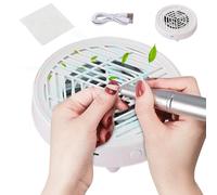 Dust Collector for Nails | Quiet Electric Extractor | Nail Dust Fan | for Beginners Home Salon Manicure Beauty Station