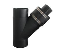 Dust Collector Hose y Fitting dust Collection Systems for Woodworking dust Extraction dust Hose y Connector Adapter 100 (100mm-ID58mm OD63mm)