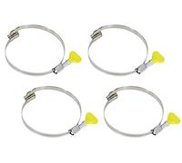 DUST COMMANDER KBHC100R spiral hose clamp, set of 4, 100 mm, clockwise, right, stainless steel