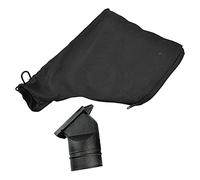 Dust Cover Bag for 255 Miter Saws Nylon With Connector 225 x 150mm | Nylon cloth 225x150mm zippered bottom iron wire bracket captures sawdust fits 255 miter saws easy carry and store