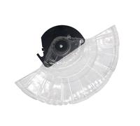 Dust Cover for Angle Grinder - 10 Inch Transparent Guard | Aluminum Saw Accessory Carpentry Woodworking Protective Cutting Grinding Hood Wood Craft DIY Home Renovation Workshop Equipment