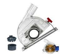 Dust Cover for Angle Grinders, Safety Protective Cover, Grinding Hood with Dust Extraction, Suitable for Concrete, Cement, Granite, Natural Stone, Workshop, Industry, Home Use and