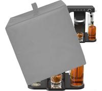 Dust Cover For Cocktail Maker Machine With Carry Handle, 600D Oxford Material Protection For BEHB101 Model, Waterproof Heat Resistant(Gray)