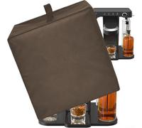 Dust Cover For Cocktail Maker Machine With Carry Handle, 600D Oxford Material Protection For BEHB101 Model, Waterproof Heat Resistant(Coffee)
