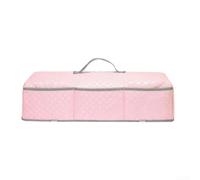 Dust Cover for Cricut Maker 4 Compatible Machines, Padded Machine Cover with Exterior Storage Pockets for Crafting Tools and Supplies (pink)