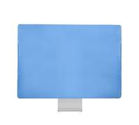 Dust Cover for for iMac 24 Inch, Soft Protective Sleeve for 2023 2024 Models, Elastic Closure with Port Access, Washable Fabric, Gray Blue Purple Options (Blue)