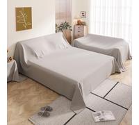 Dust Cover for Furniture Protects Against Dust for Home Sofas and Appliance, Environmentally Friendly And Not Prone To Color Fading, Washable And Machine Was(Size:240×200cm（94×78in）,Color:Gray)