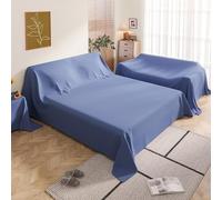 Dust Cover for Furniture Protects Against Dust for Home Sofas and Appliance, Environmentally Friendly And Not Prone To Color Fading, Washable And Machine Was(Size:280×500cm（110×196in）,Color:Blue)