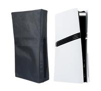 Dust Cover for PS5 Pro Console, Cemobile Oxford Fabric Anti-Scratch Waterproof Dust Guard with Back Cable Port for SONY PlayStation 5 Digital & Disc Version & Disc Version (Black)